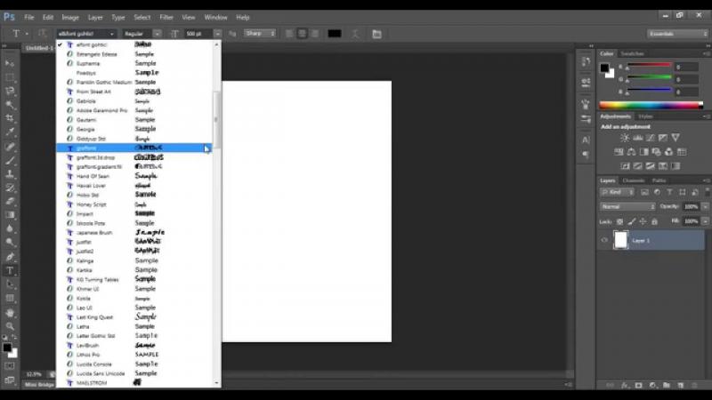 ps font