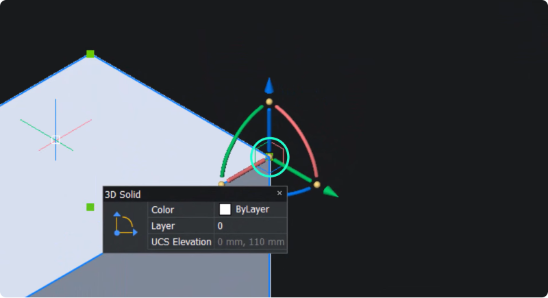 BricsCAD Manipulator aktiválása