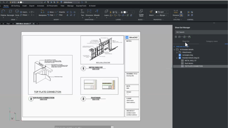 BricsCAD V24.2 dwg kompatibilitás