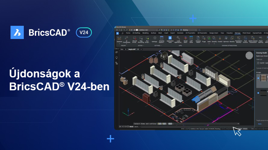 BricsCAD V24 újdonságok