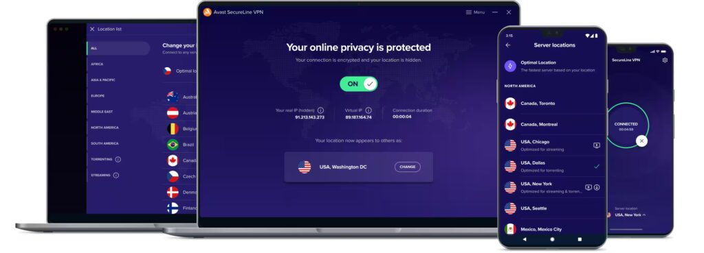 Avast SecureLine VPN