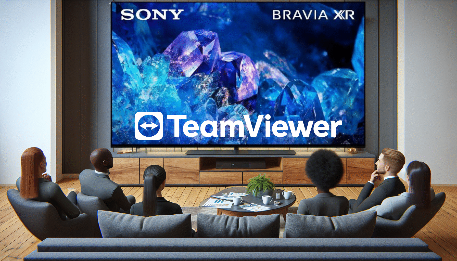 Sony Bravia TV távkezelése Teamviewer-rel