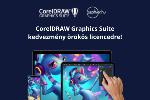 Örökös CorelDRAW licenc kedvezmény