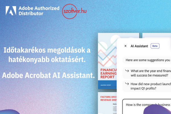 Adobe Acrobat AI Assistant oktatóknak