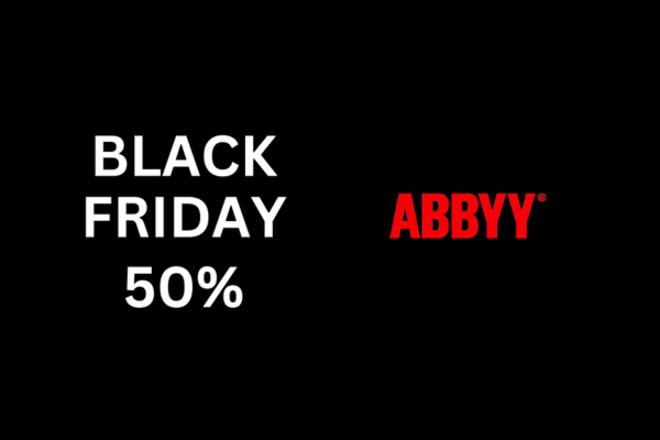 ABBYY Black Friday: 50% kedvezméyn