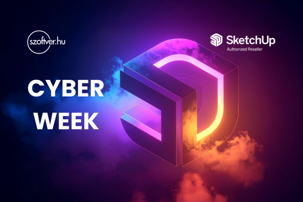 SketchUp Cyber Week 2025: 25% kedvezmény!