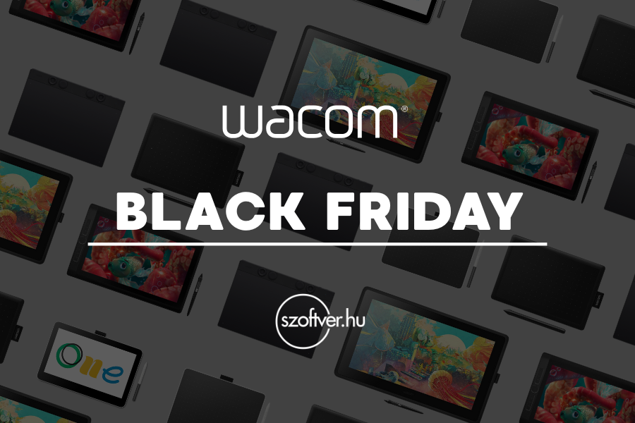 Wacom Black Friday: akár 45% kedvezmény