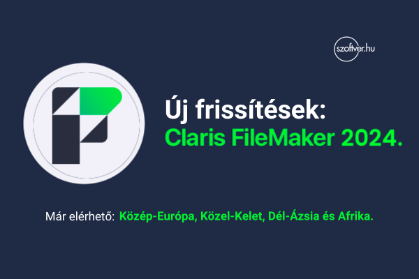 Claris FileMaker 2024 frissítés