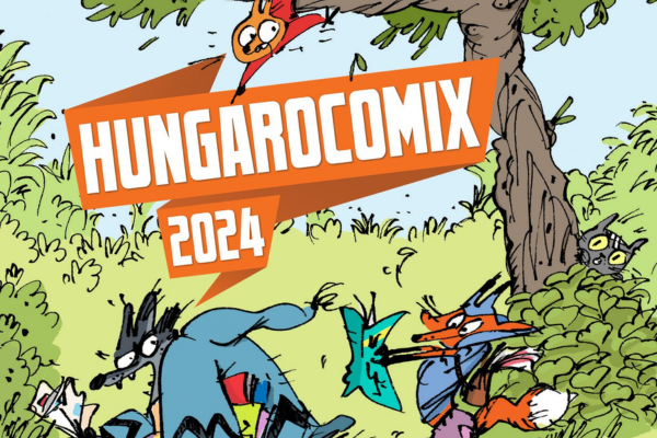 Hungarocomix 2024 - Korbuly Ági Alfabéta-díjas alkotó plakátja