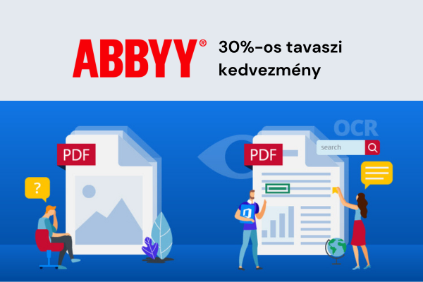 ABBYY: 30% tavaszi kedvezmény