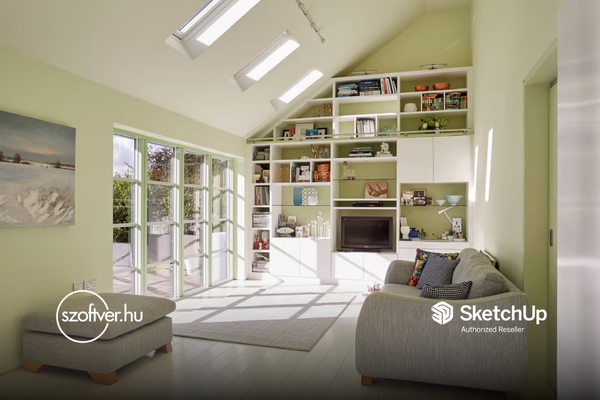 SketchUp és a bútortervezés: Amikor a bútor nem csak szép, de értelmet is hordoz