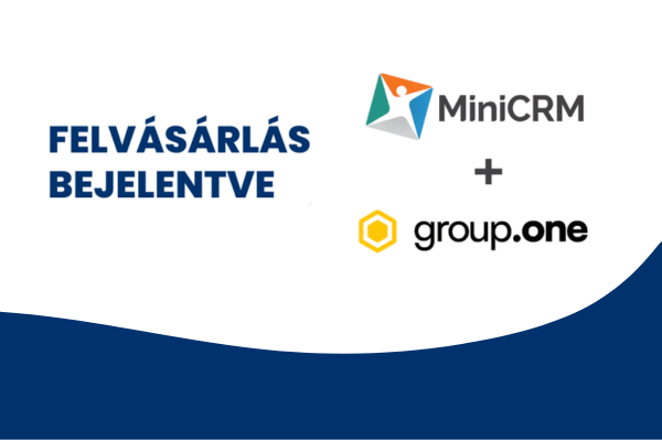 A MiniCRM felvásárlása bejelentve