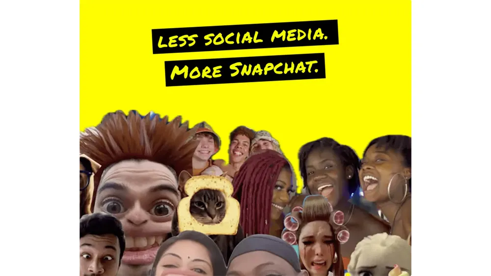 Anti-design trend: Snapchat