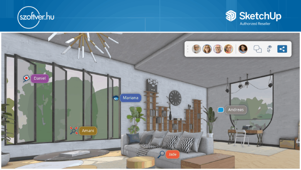 Hogyan változtatja meg a SketchUp 2026.0 az együttműködést és a modellezési folyamatokat?