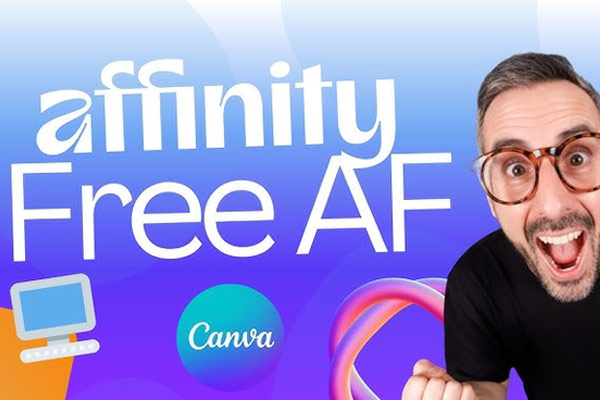 A Canva Ingyenessé tette az Affinity alkalmazásokat