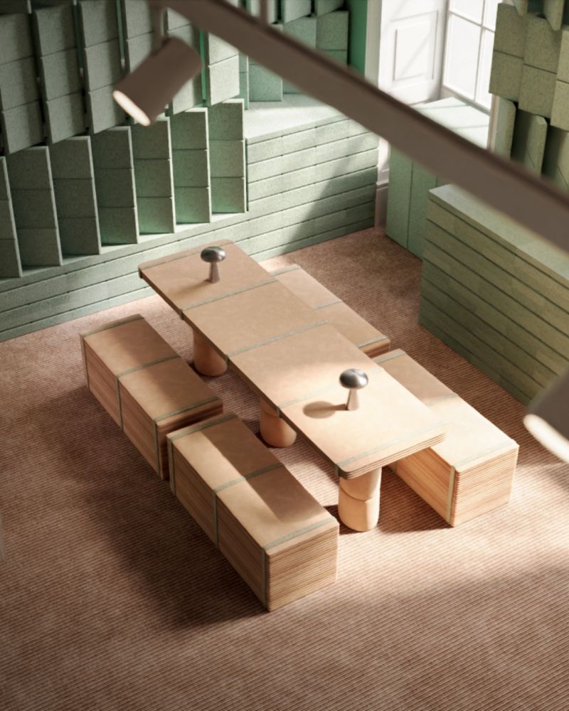 Belsőépítészet és SketchUp - Tola Ojuolape Studio, Collectors’ Lounge (LinkedIn)