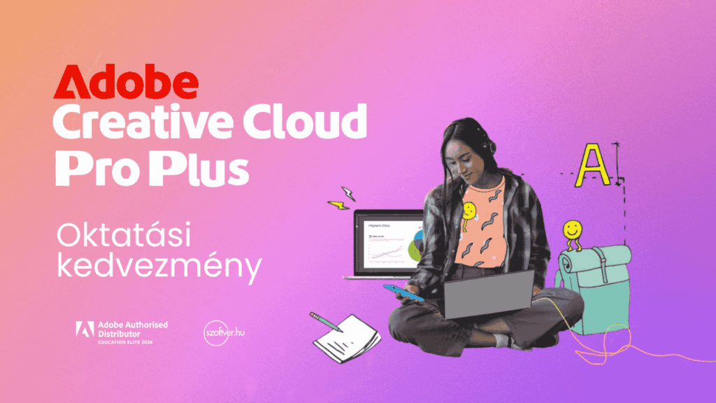 Iskolák figyelem! Most még nagyobb a kedvezmény az Adobe Creative Cloud Pro Plus csomagra