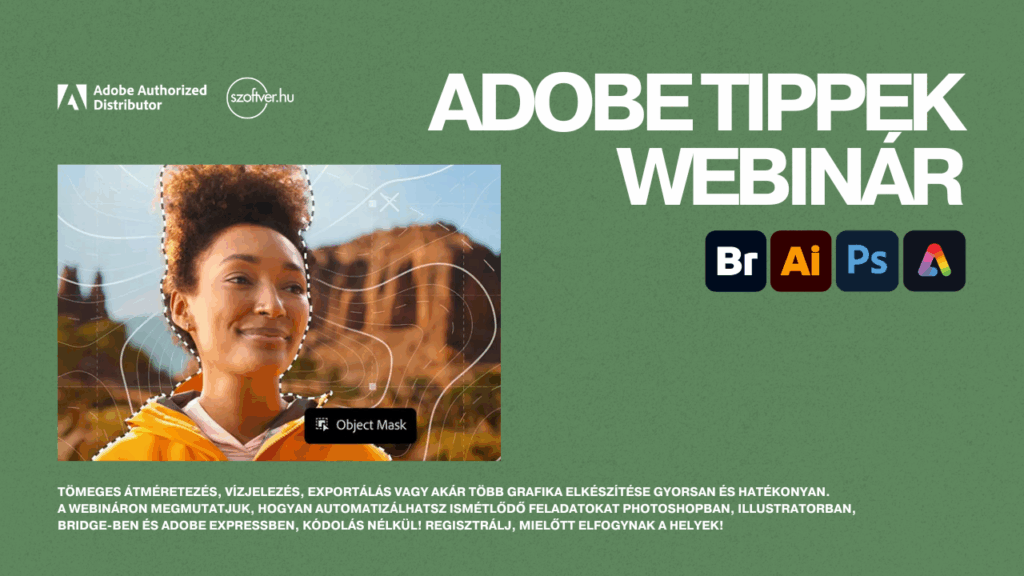 [WEBINÁR]: Adobe workflow tippek - Kevesebb kattintás, több kreativitás