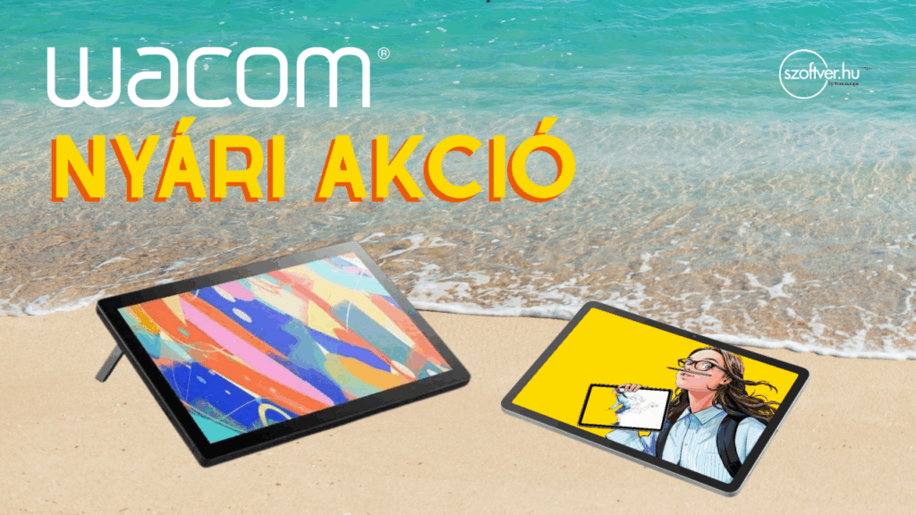 Nyárindító Wacom kedvezmények: akár 30%!