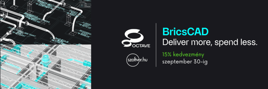 15% kedvezmény BricsCAD-re a hónap végéig