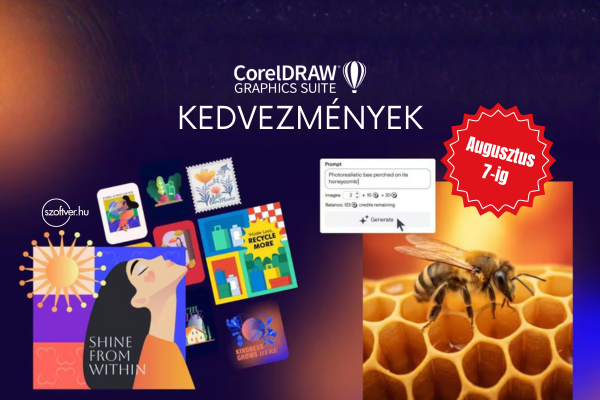 Nyár végi CorelDRAW Graphics Suite kedvezmények - akár 25%