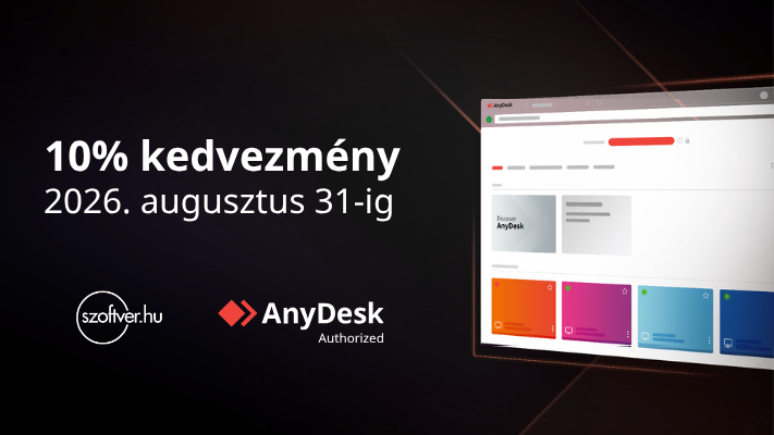 Nyár végi AnyDesk kedvezmény - 10%