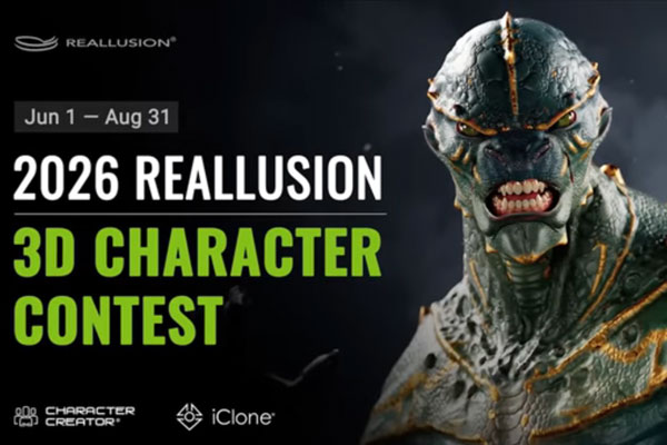 Reallusion karakterdesign / animáció pályázat 2026