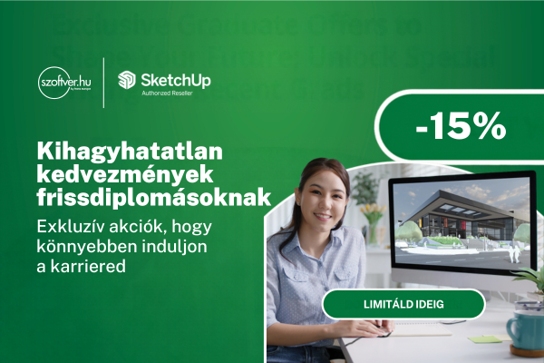 Kezdd a karriered SketchUppal, kedvezményesen!
