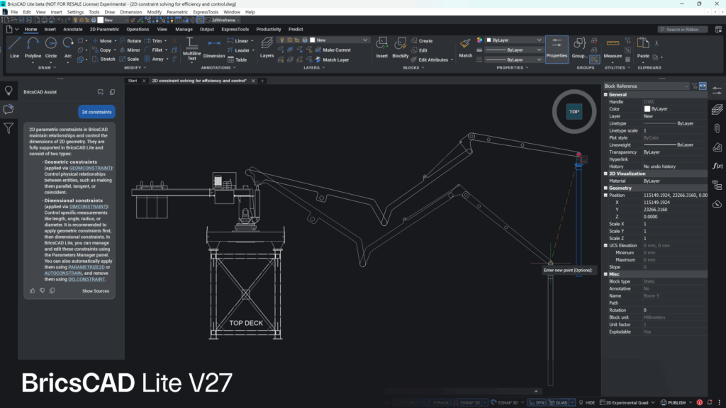 BricsCAD Lite V27