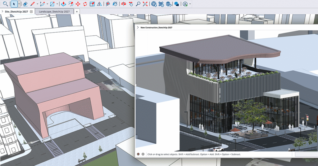 Megérkezett a SketchUp 2027: gyorsabb modellezés, új eszközök és egységes felület