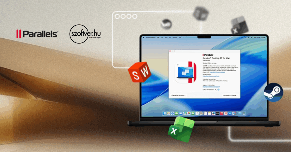 Komolyabb munkára fogható a Windows Macen a Parallels Desktop 27-tel